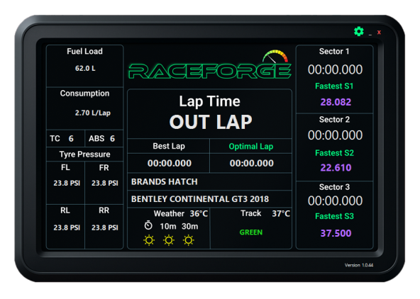 RaceForge ACC App Screenshot